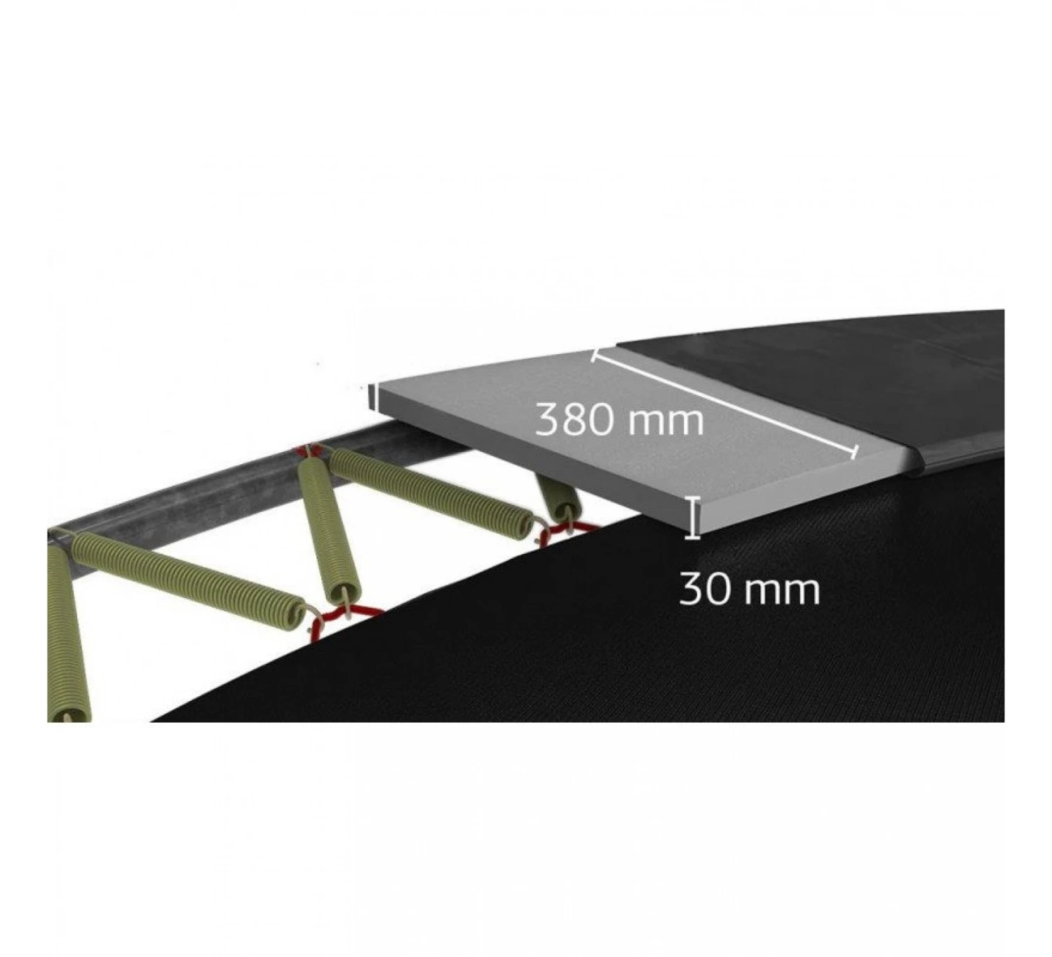 Berg Champion Inground 330 Trampoline - Grijs - Afbeelding 4