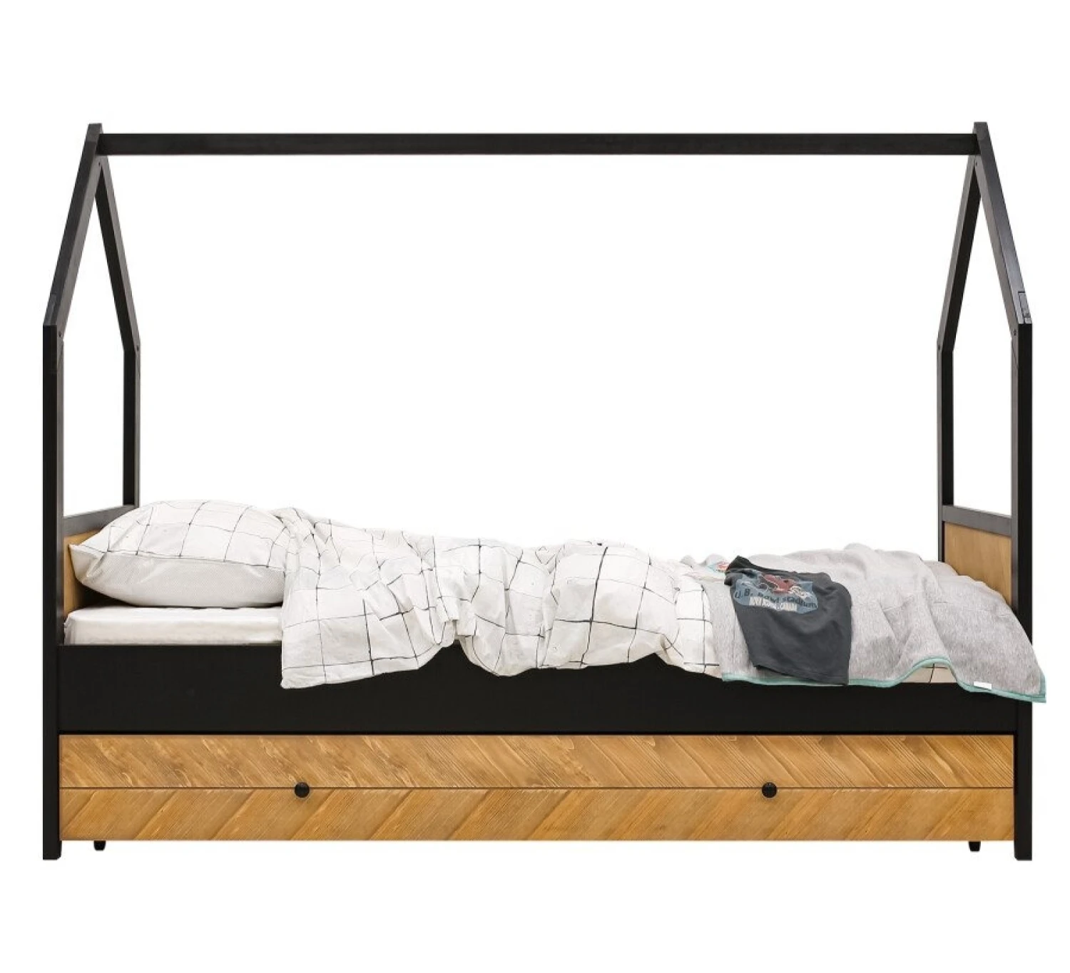 Huisbed Job 90x200 Vintage Honey - Afbeelding 4