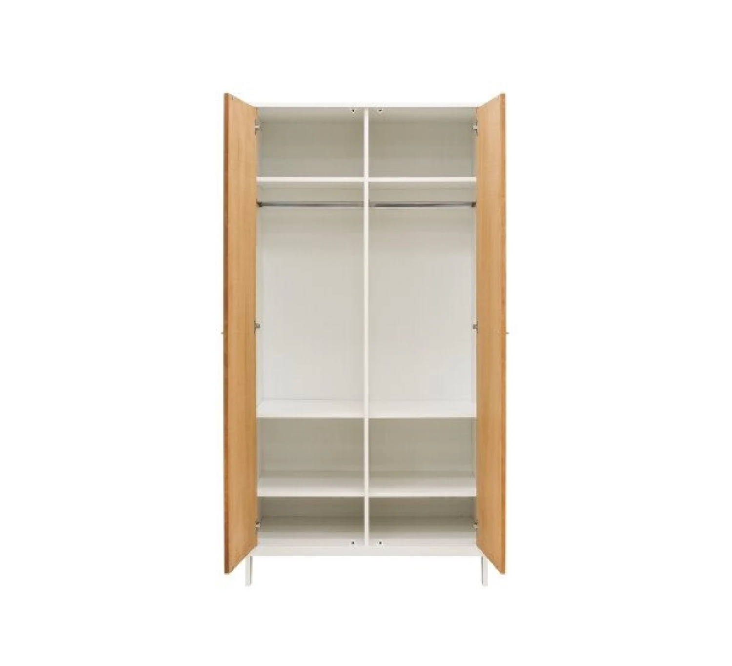 Isa 2-deurskast - Vintage White