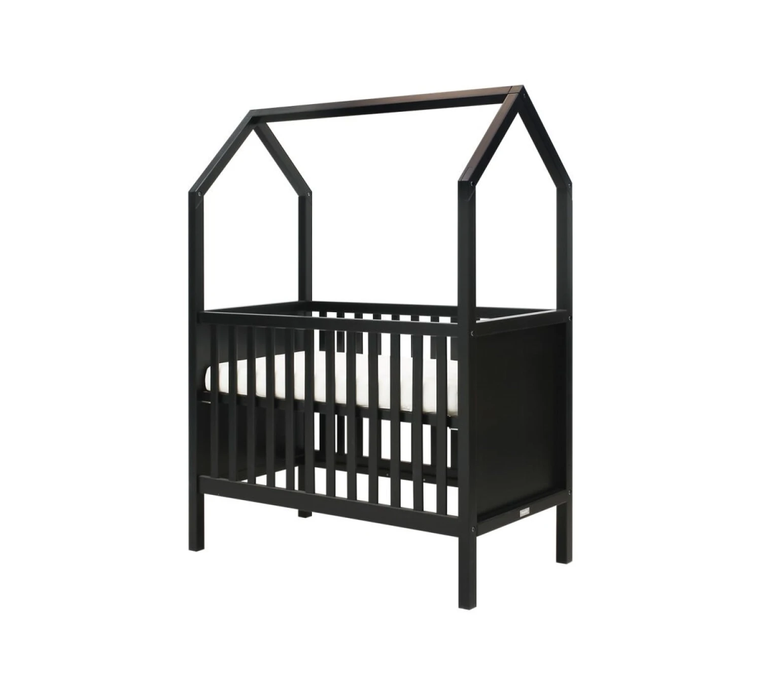 My First House Bedbank 60x120 - Mat Zwart - Afbeelding 2