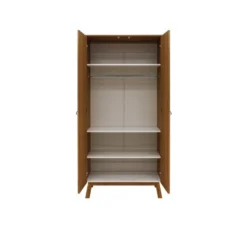 Senna 2-deurskast - Rose Wood