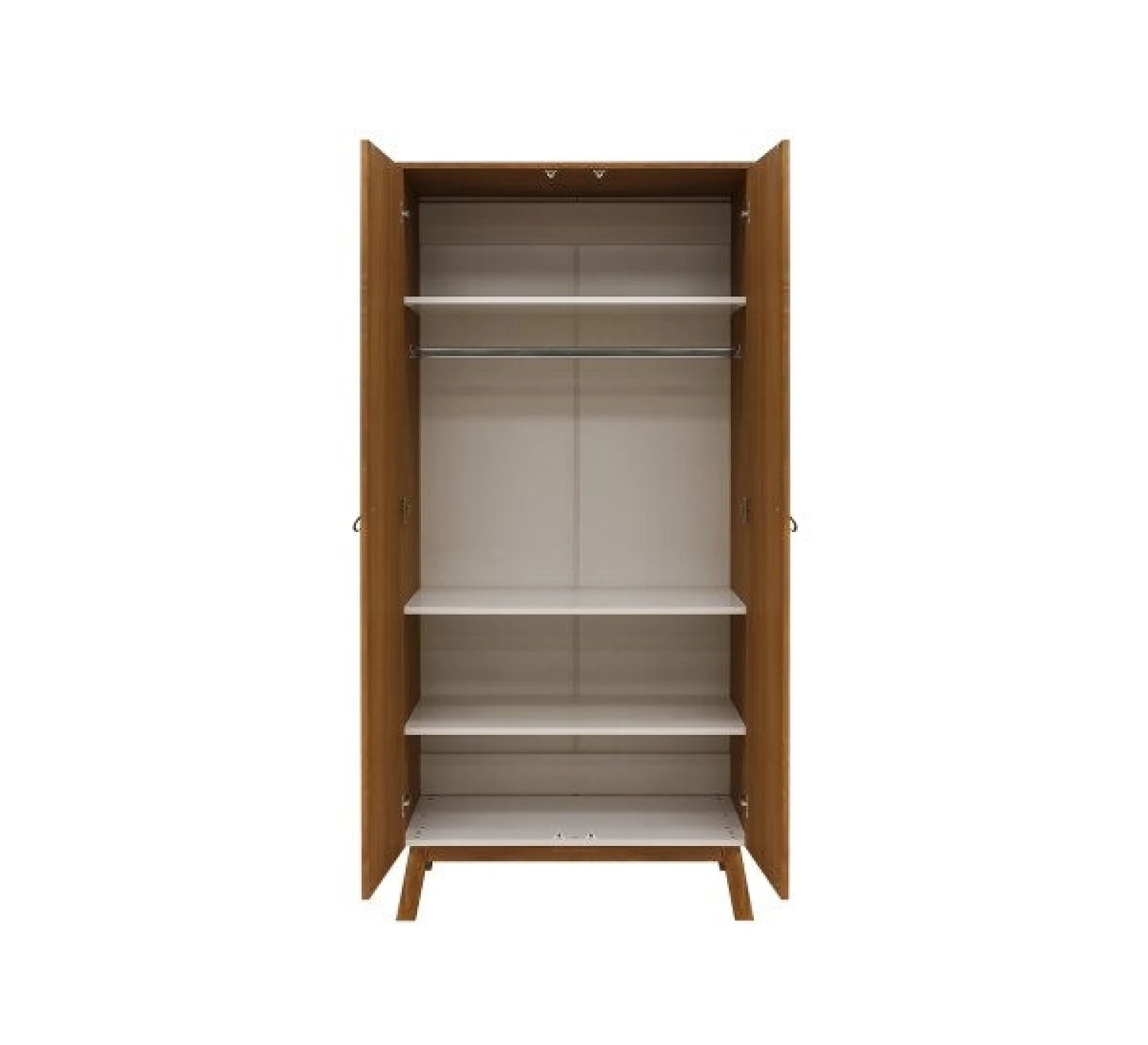 Senna 2-deurskast - Rose Wood