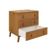 Senna Commode Met 3 Laden - Rose Wood