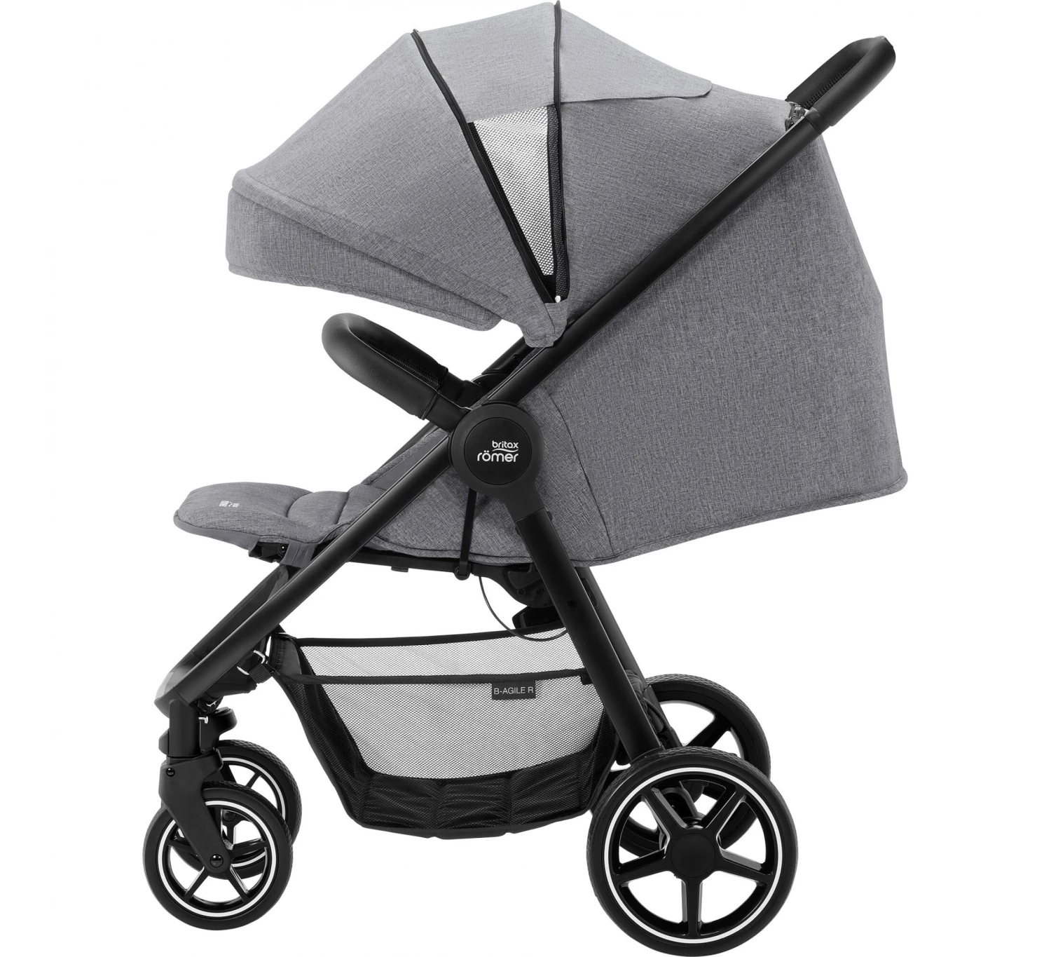 B-Agile R Buggy - Elephant Grey - Afbeelding 3