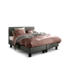 Boxspringset Comfort 90x200 - Grijs