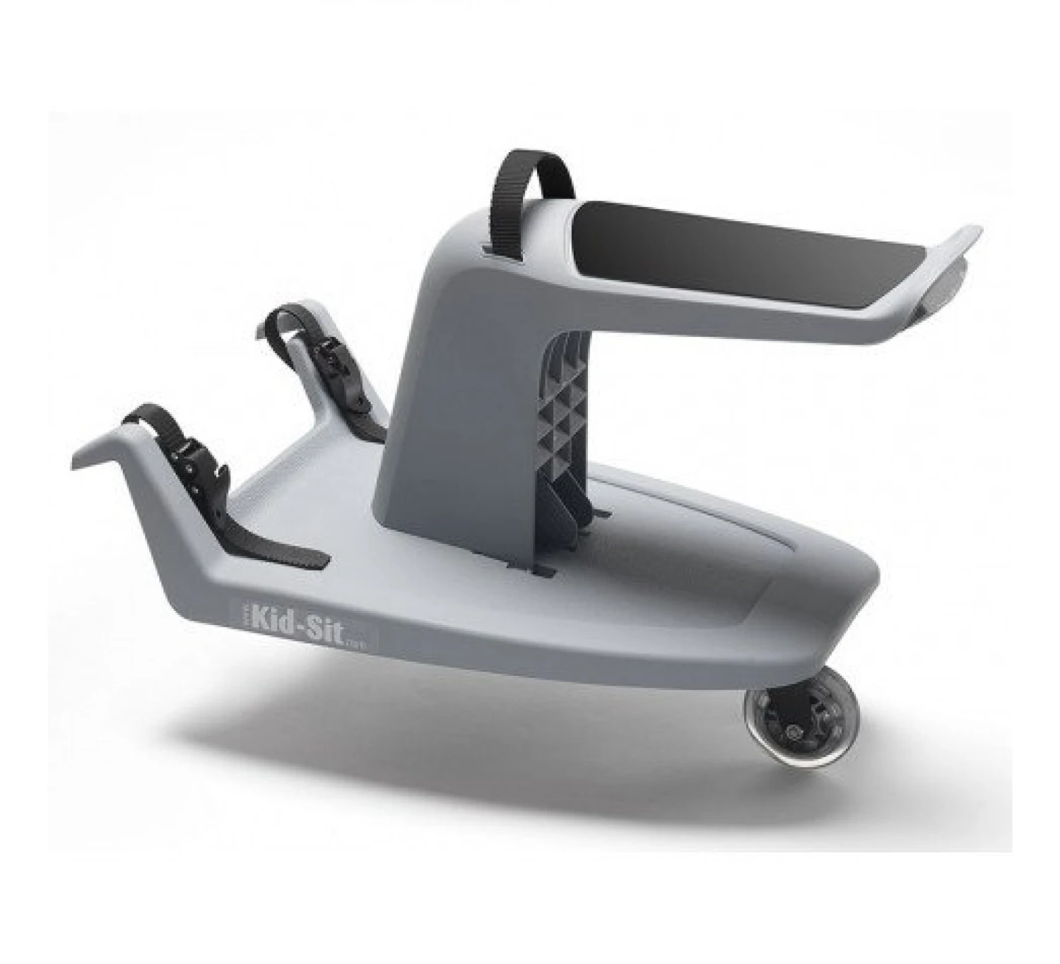 Kid-Sit Meerijdplankje Stone Grey - Black