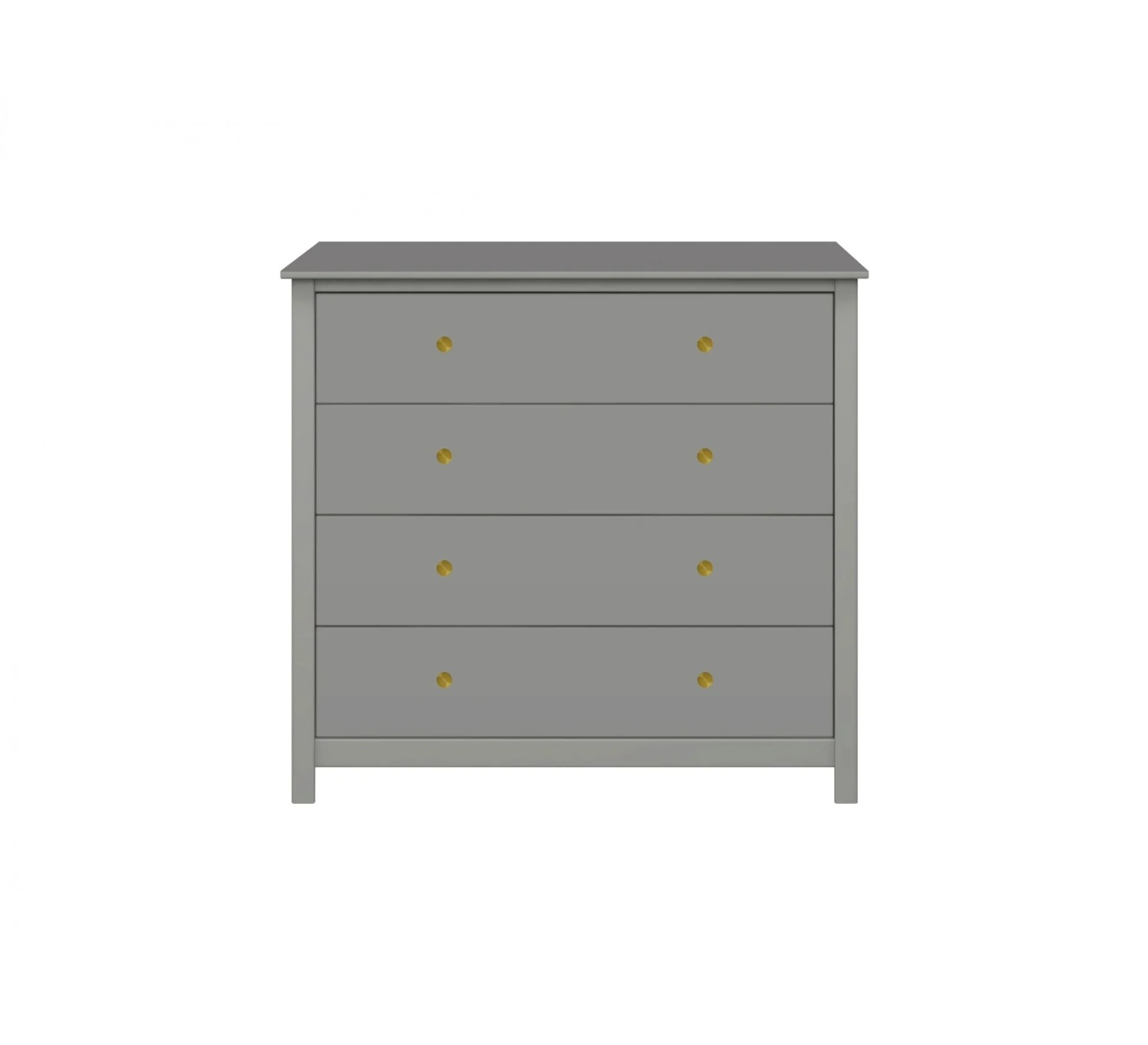Commode Luna 4-Laden - Grey - Afbeelding 2