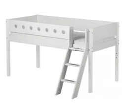 White Halfhoogslaper - Wit