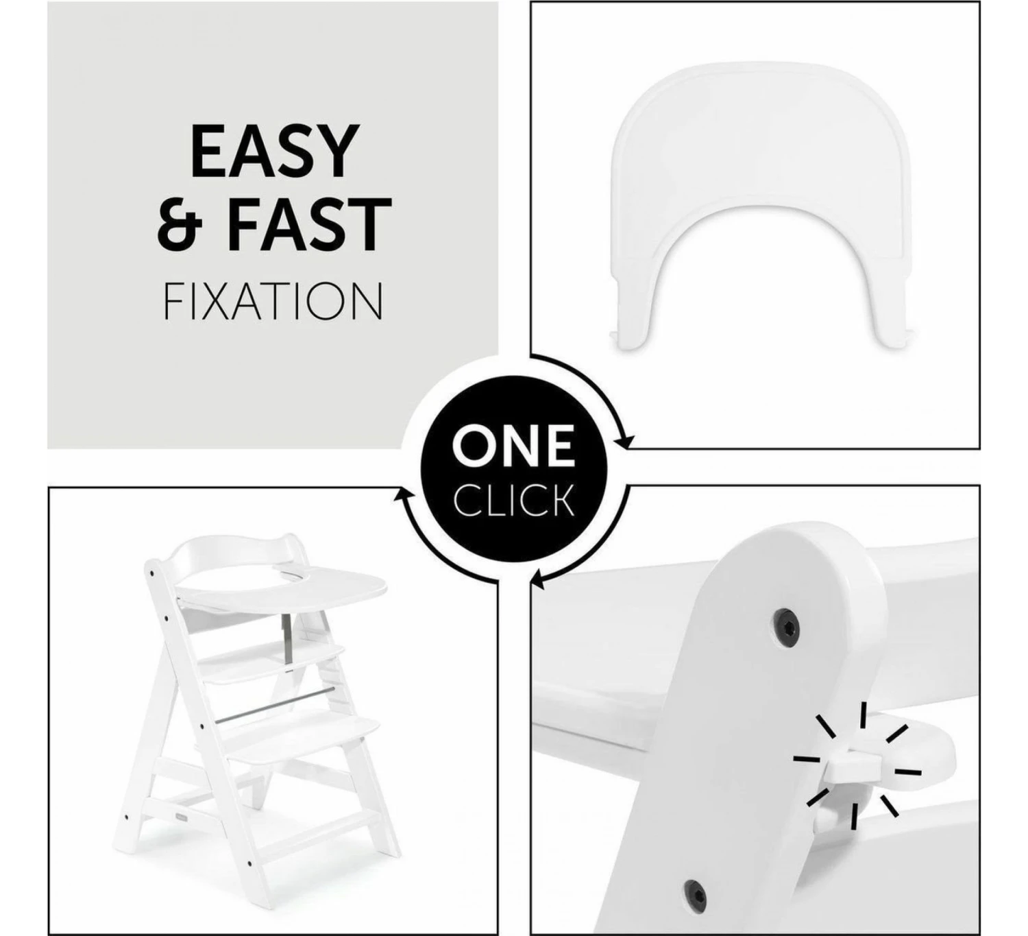 HAUCK Alpha Click Tray - White - Afbeelding 2