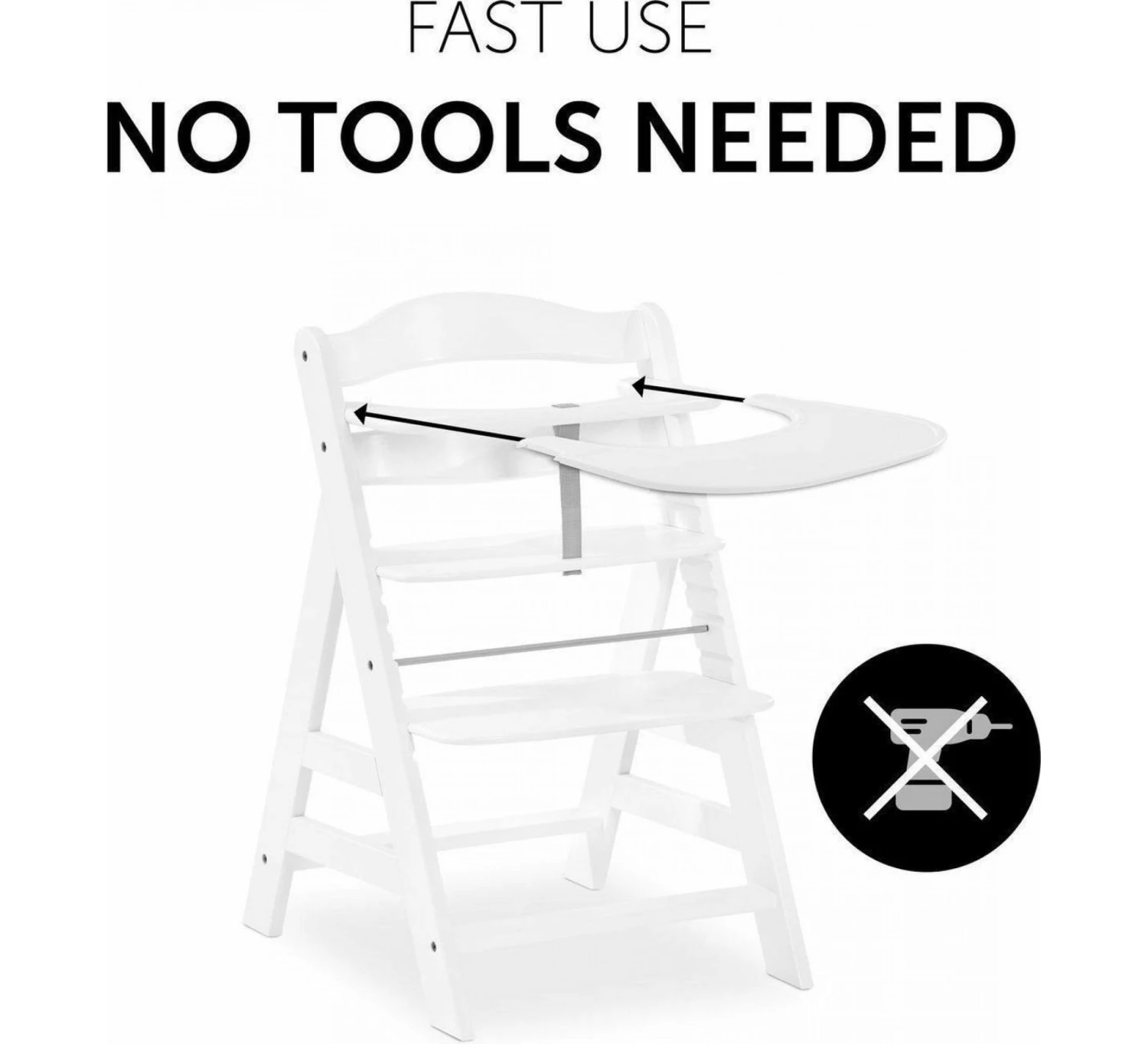 HAUCK Alpha Click Tray - White - Afbeelding 4