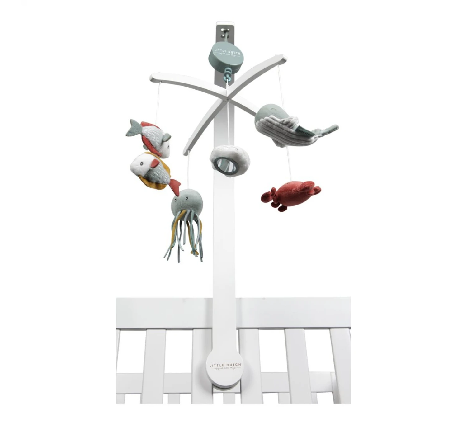 Little Dutch Muziekmobiel Wit - Ocean Mint