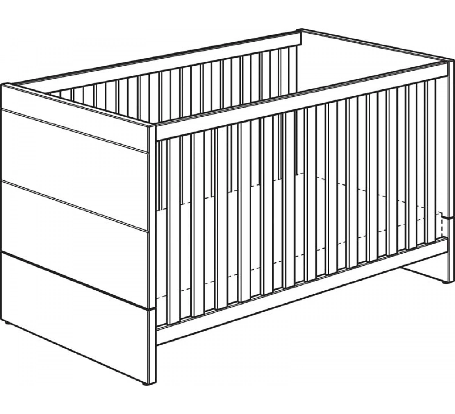 Fiona Ledikant 70x140cm - Afbeelding 3