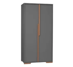 Snap 2-Deurskast - Dark Grey