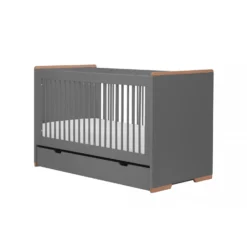 Snap Ledikantlade 70x140cm - Dark Grey