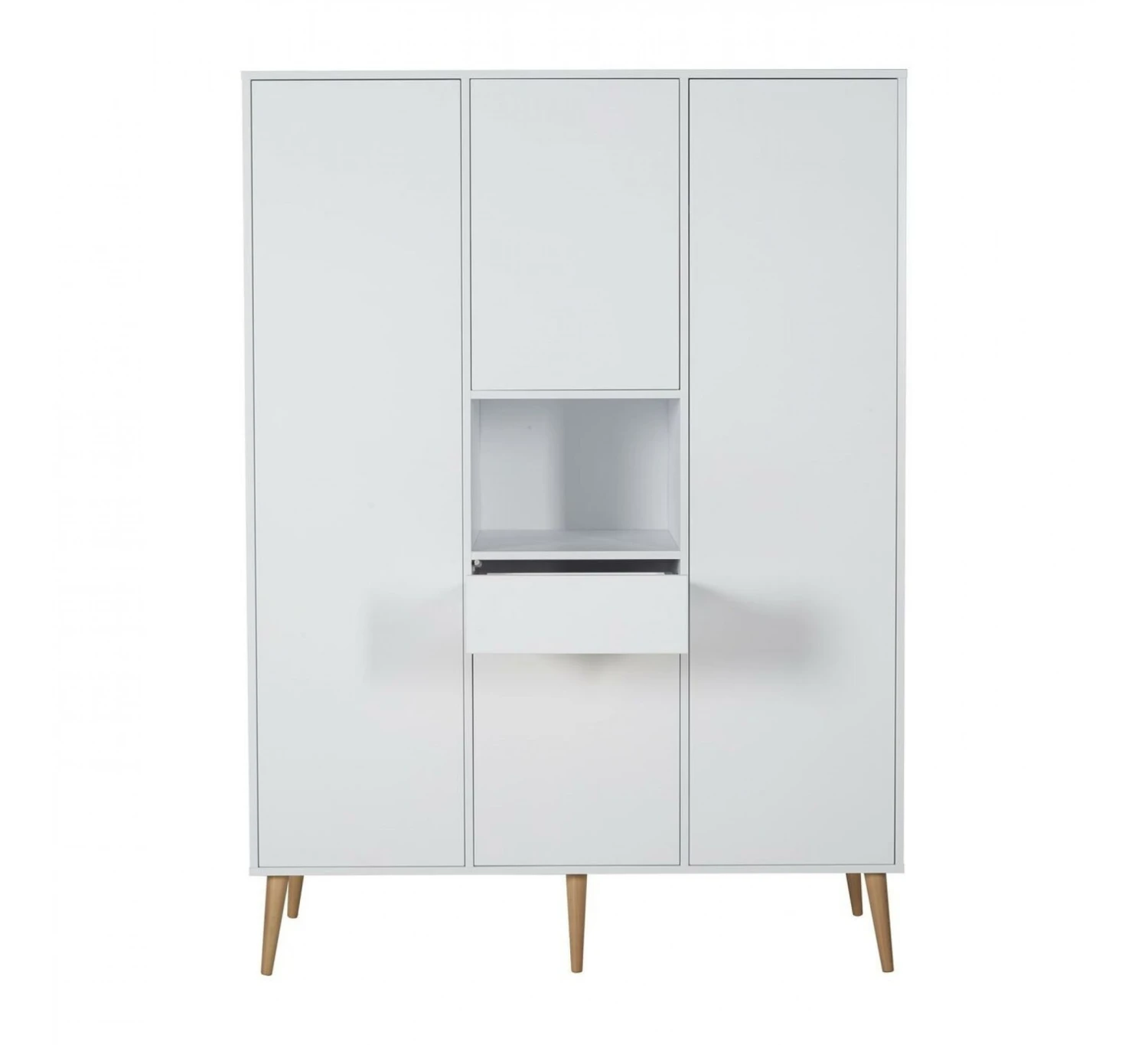 3-Deurskast Cocoon XL - Ice White - Afbeelding 4