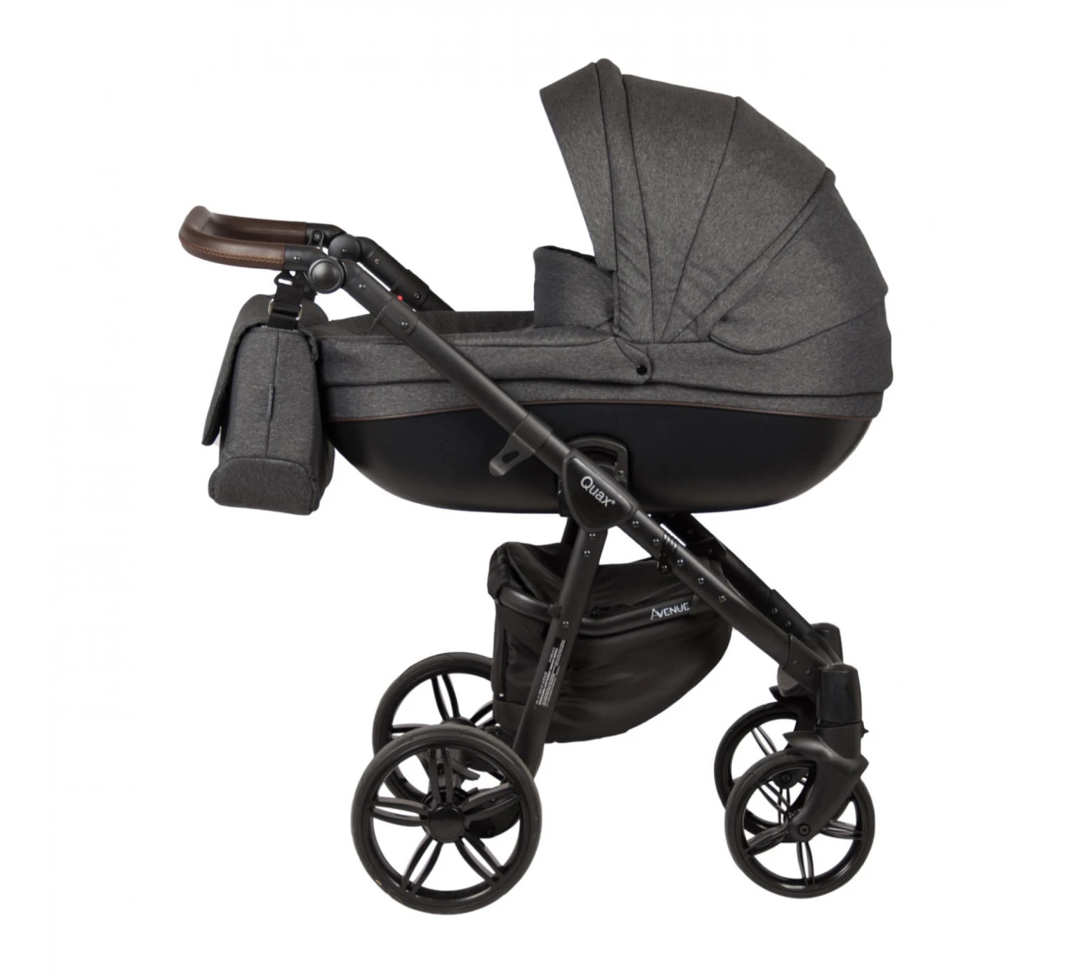 Avenue Kinderwagen Linen Black - Afbeelding 2