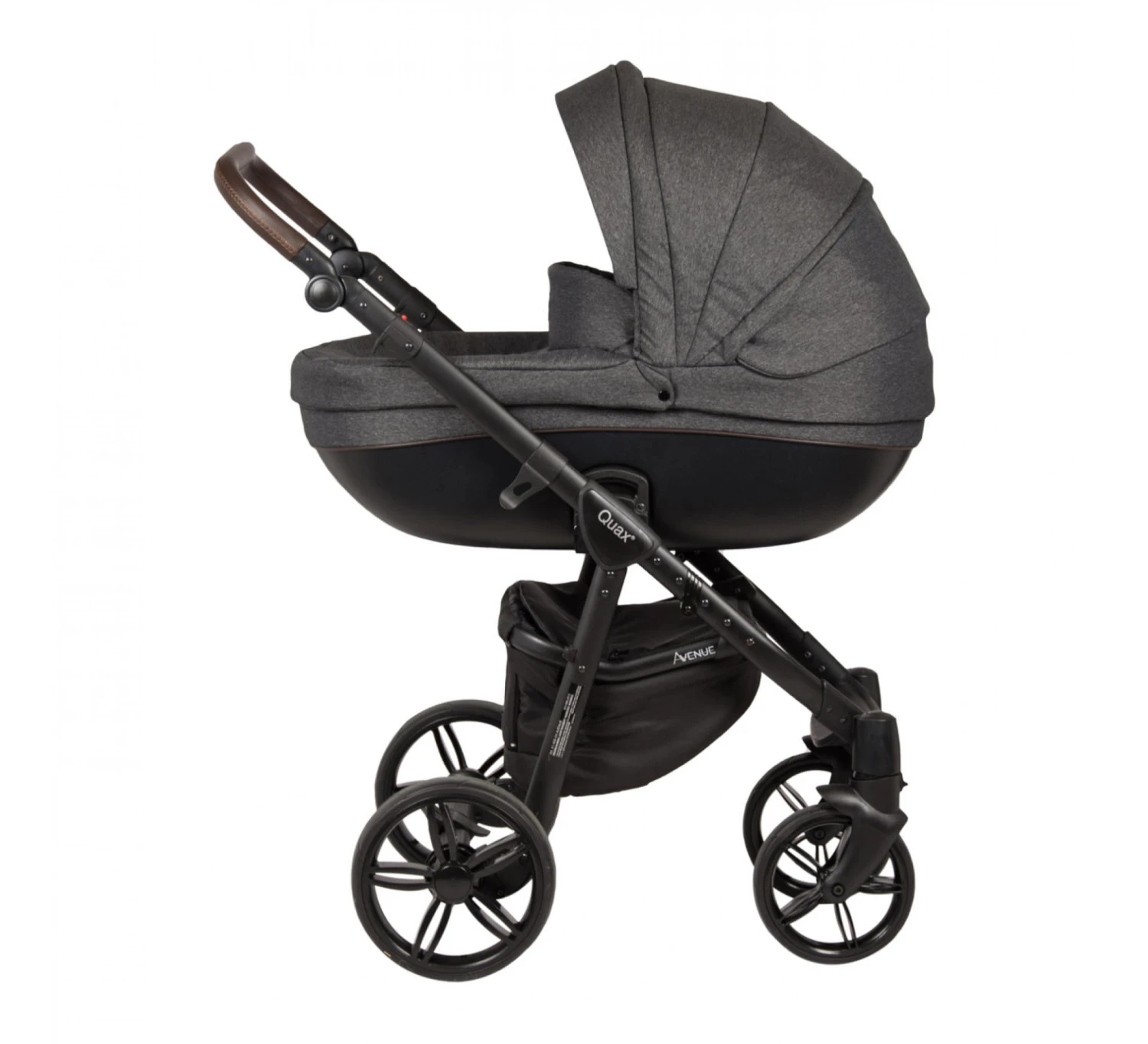 Avenue Kinderwagen Linen Black