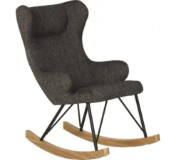 Rocking Kids Chair De Luxe - Black