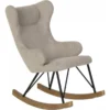 Rocking Kids Chair De Luxe - Sand Grey