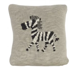 Tricot Kussen - Zebra