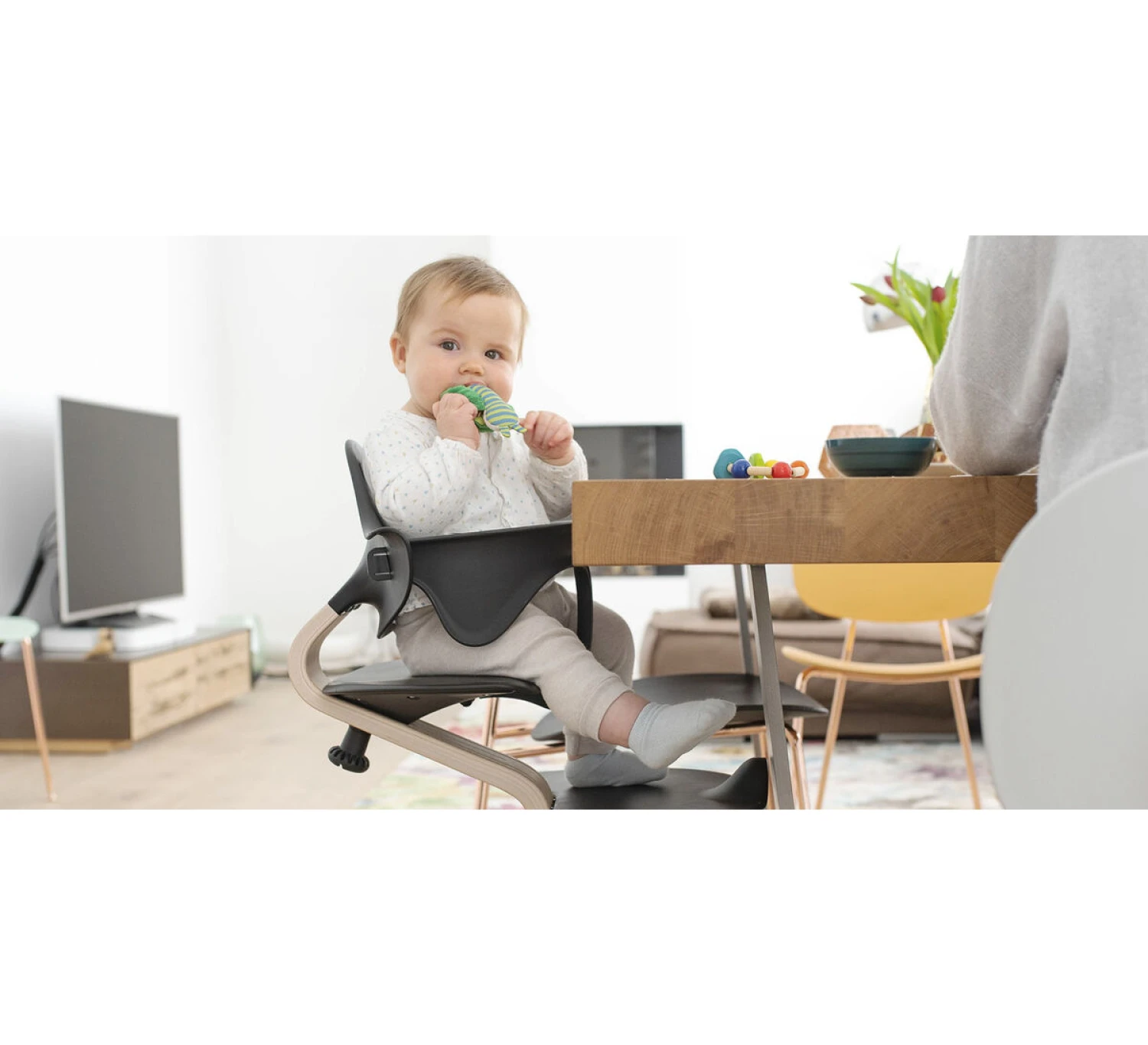 Stokke Nomi® Stoel - Navy/Oak - Afbeelding 8
