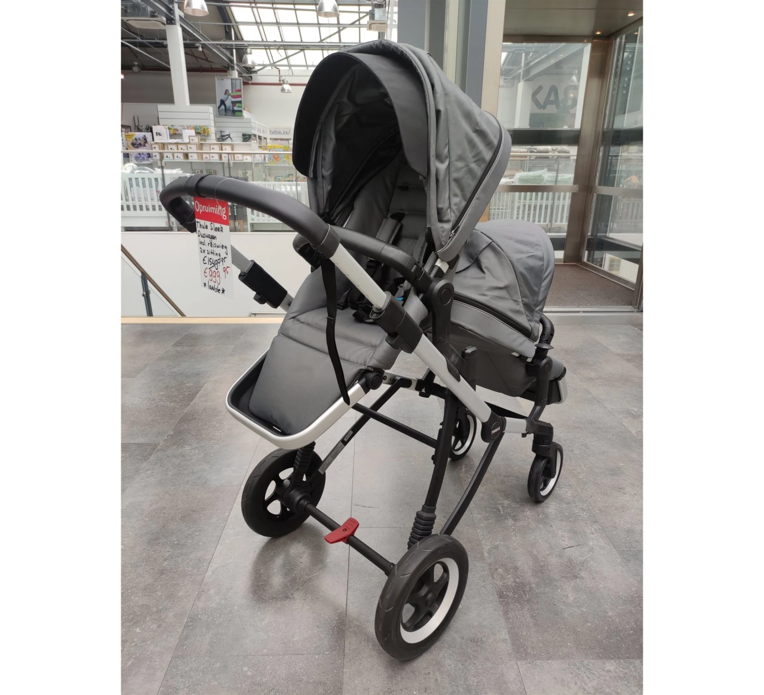 Thule Sleek Duo Kinderwagen - Showmodel - Afbeelding 4