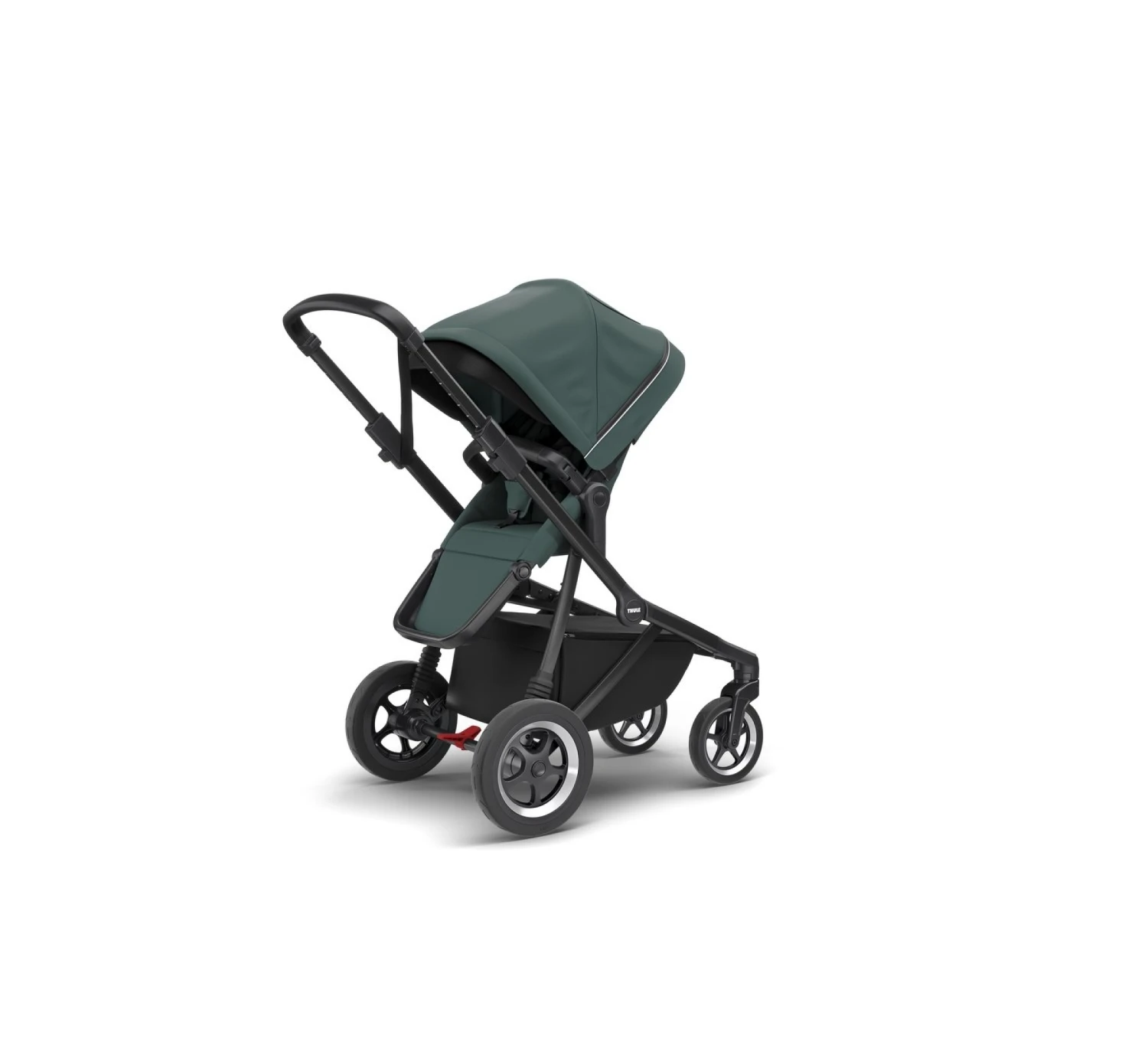 Thule Sleek Kinderwagen Complete Set - Mallard On Black - Afbeelding 3