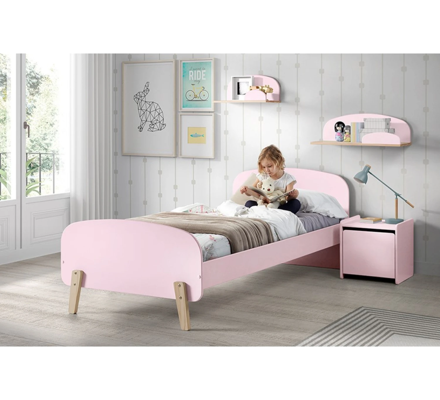 Kiddy Wandrek - Pastel Pink - Afbeelding 2