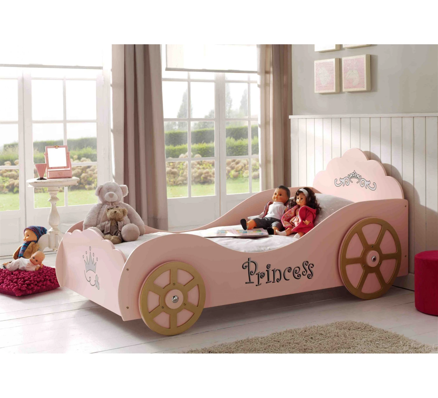 Princess Pinky Car Bed - Afbeelding 2
